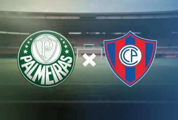Palmeiras x Cerro Porte�o Foto: Editoria de Arte