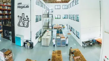 Laborat�rio do IBRA Megalab, em Sumar� (SP)