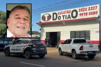 Sete presos por matar empres�rio dentro da pr�pria loja em Mato Grosso