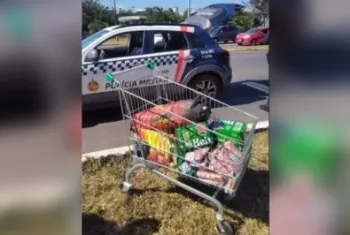 Carrinho roubado