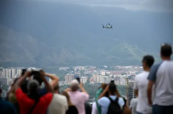 Sobrevoo de aeronaves militares dos EUA desperta curiosidade e d�vidas em Caracas