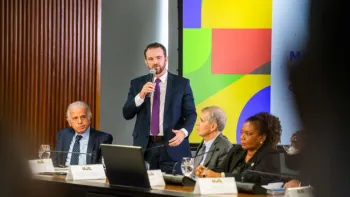 Ministro da Fazenda, Dario Durigan em reuni�o interministerial