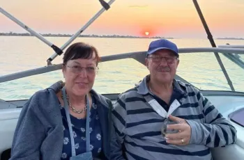 Ernst Marais e a sua esposa, Dina