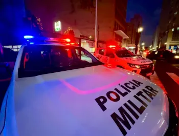 Viatura da Pol�cia Militar utilizada na ocorr�ncia. Foto: Divulga��o/Governo de SP