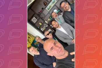 Em v�deo sobre suposta fraude na Educa��o, Abilio Brunini aparece ao lado de integrantes do gabinete. - Foto: Instagram/Reprodu��o