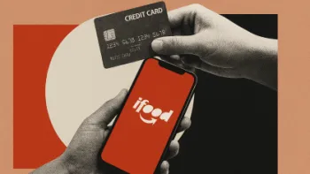 Cerca de 63% dos restaurantes que usam o cr�dito do iFood n�o conseguiam pegar empr�stimos em outros bancos. Ilustra��o gerada por IA