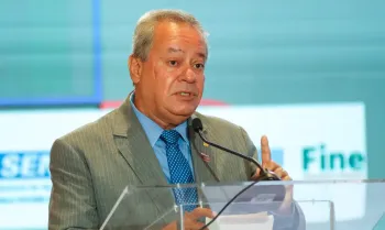 O presidente da CNI, Ricardo Alvarez Alban, durante evento em Bras�lia (Fabio Rodrigues-Pozzebom/ Ag�ncia Brasil)