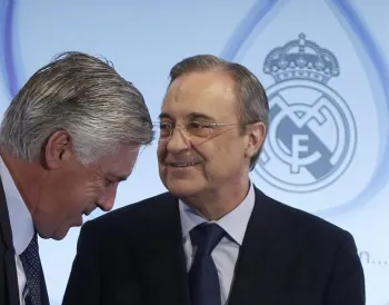 Florentino P�rez � o presidente do Real Madrid