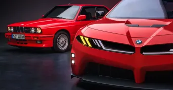 BMW mostra carro el�trico M3 em evento e anima os f�s