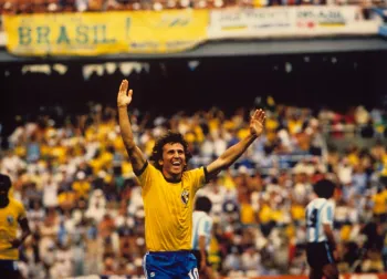 Zico na Copa do Mundo de 82