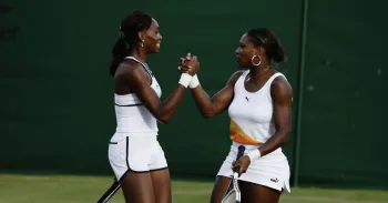 Venus e Serena Williams no Wimbledon de 2003