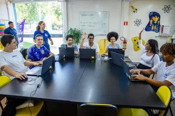 Espa�o da Juventude: objetivo � capacitar jovens em �reas com alta demanda no mercado de trabalho Foto: Divulga��o