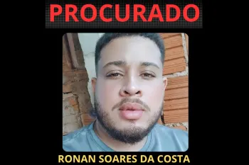 Ronan Soares � foragido por crime de viol�ncia dom�stica (Foto: PCMS)
