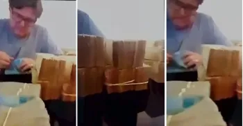 Video do marido da prefeita contando dinheiro vai ser investigado