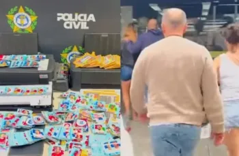 Mulheres criam esquema caseiro de figurinhas falsas da Copa