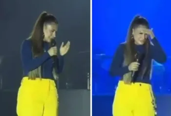Simone Mendes durante o show