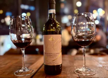 Uma das maiores virtudes dos vinhos tintos leves � a sua incr�vel versatilidade � mesa. Arquivo pessoal/Esper Chacur