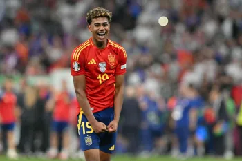 Lamine Yamal, atacante da Espanha, � um dos candidatos a craque da Copa do Mundo. Foto: Miguel Medina/AFP