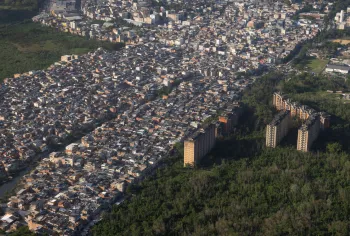 Quinta comunidade do Brasil com mais moradores, Rio das Pedras (foto) � �rea priorit�ria na retomada de territ�rio por parte do governo estadual. Foto: M�rcia Foletto / 06-10-2023
