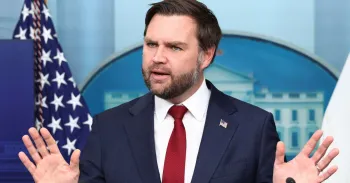 Vice-presidente dos EUA, JD Vance. REUTERS/Kevin Lamarque