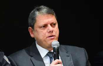 Tarc�sio de Freitas, governador de SP. Foto: Ronaldo Silva/Photopress/Estad�o Conte�do