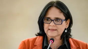 Michelle Bolsonaro e Fl�vio Bolsonaro (Getty Images)