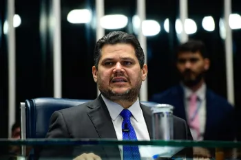 O presidente do Senado, Davi Alcolumbre, prometeu a vota��o antes do recesso parlamentar. Foto: Saulo Cruz/Ag�ncia Senado