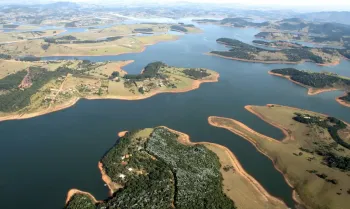 Queda no n�vel dos reservat�rios refor�a necessidade de economia Foto: Divulga��o/Governo de SP