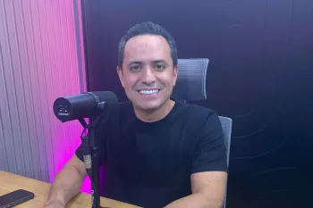 Diego Guimar�es no podcast Pol�tica de Primeira. - Foto: Primeira P�gina