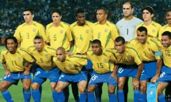 Sele��o Brasileira de Futebol 2002. Reprodu��o / Museu do Futebol