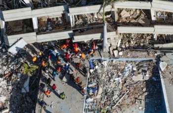 Imagem dos terremotos na Venezuela