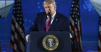 Presidente dos EUA, Donald Trump. Chip Somodevilla/Getty Images