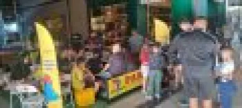 Espa�o de troca de figurinhas do Outlet Premium Rio de Janeiro