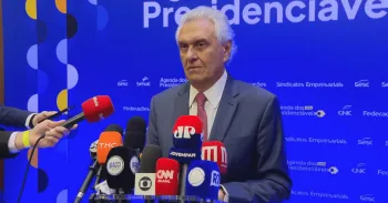 Pr�-candidato � Presid�ncia, Ronaldo Caiado. Reprodu��o/CNN