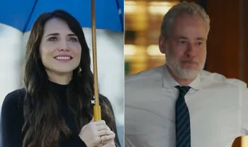 Adriana (Leticia Colin) e Ademir (Dan Stulbach) em 'Quem ama cuida' (Foto: Reprodu��o/ Rede Globo)