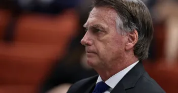 Jair Bolsonaro em interrogat�rio no STF