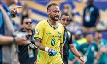 Neymar depois da elimina��o da Sele��o Brasileira na Copa do Mundo, contra a Noruega. Cr�dito: DANILO FERNANDES/FOTOARENA/ESTAD�O CONTE�DO