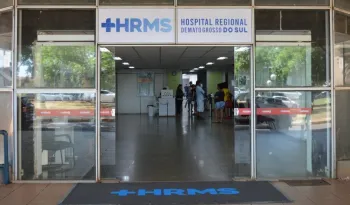 Fachada do Hospital Regional de Mato Grosso do Sul (Foto: Joilson Francelino)