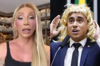 Maya Massafera e Nikolas Ferreira