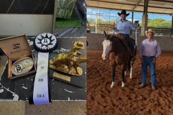 Leonardo Corr�a vai representar Mato Grosso e o Brasil em uma competi��o internacional de r�deas em Las Vegas, nos Estados Unidos. Foto: Reprodu��o/Instagram