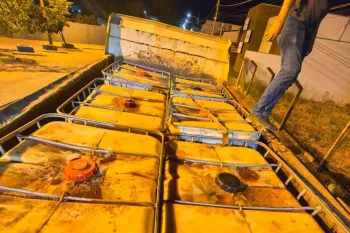 Combustivel que seria enviado para garimpo foi apreendido pela Policia Civil. Foto: Policia Civil