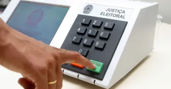 Urna eletr�nica - Nelson Jr./Ascom/TSE
