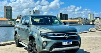 Nova Amarok Extreme V6 2025 ganhou mudan�as no visual Rodrigo Barros/CNN
