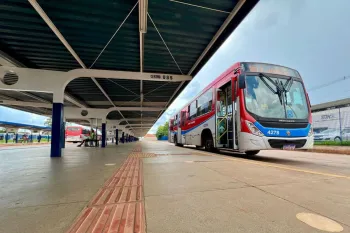 �nibus do transporte p�blico de Campo Grande. (Foto: PMCG)