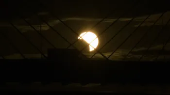 Imagem da Lua em eclipse. Cr�dito: Getty