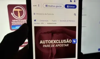 Representa��o de autoexclus�o em bets