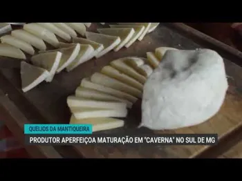 Caverna subterr�nea para matura��o de queijos na Serra da Mantiqueira