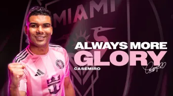 Casemiro � anunciado no Inter Miami (Divulga��o)