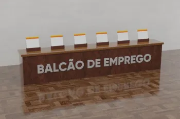 Balc�o de Empregos. (Foto: Arte/TV Morena)