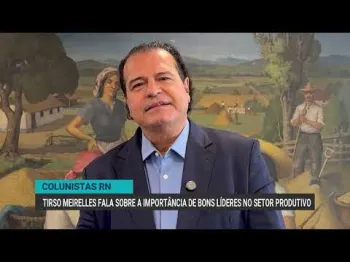 Imagem do v�deo do evento sobre lideran�a no agroneg�cio